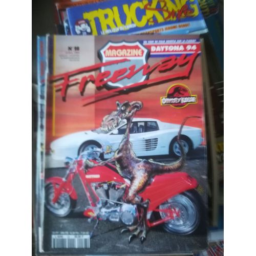 Freeway Magazine 28 De 1994 Fat Boy,Flh80,Duo Glide,Fxst