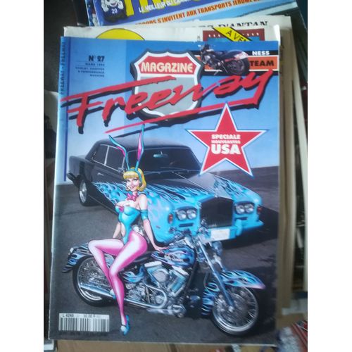 Freeway Magazine 27 De 1994 Shovelhead,Xlh,Evolution,Softail,Triumph T120,Fat Boy