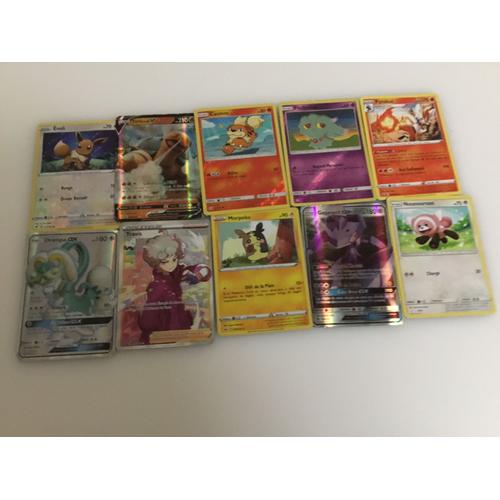 Cartes Pokémon Avec Des Gx Une Vie Et Mort Pécos Est Ravi Et D¿Autres Cartes Encore Lot De 10 Carte Pokémon