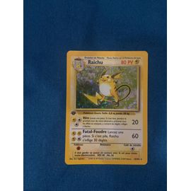 Raichu 1 Ère Édition Très Bonne Etat
