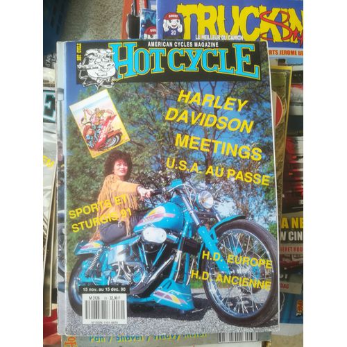 Hot Cycle 10 De 1990 Evolution,Panhead,Pan Shovel,Sportster Deluxe