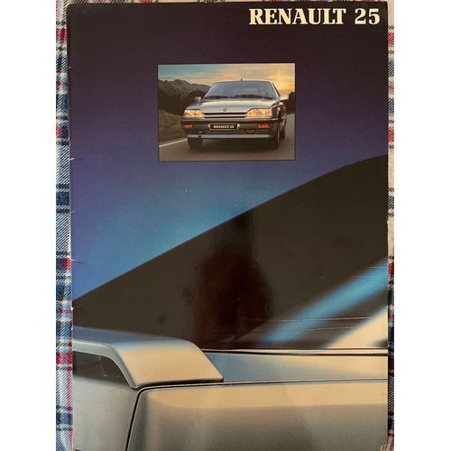 Catalogue Publicitaire Renault 25 1990