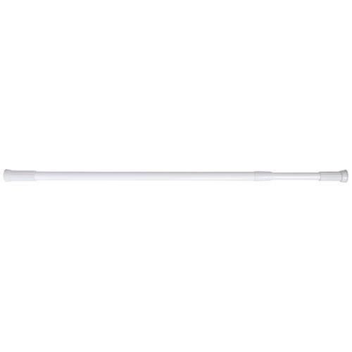 Barre de douche extensible MSV - 70/120 cm - Blanc