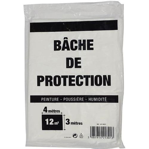 Bâche de protection 3x4m