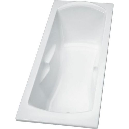 Baignoire rectangulaire acrylique Porcher Ulysse 2 Dimensions (cm):160 x 70 cm
