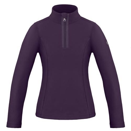 Poivre Blanc Sweat En Micro Polaire Violet