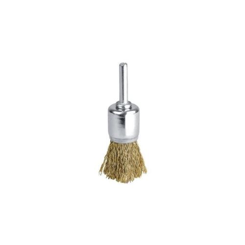 Brosse pinceau fils acier laitonné ondulés ls 25 4500