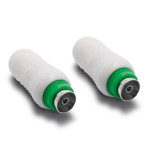 2 fiches femelles blindées 9 mm