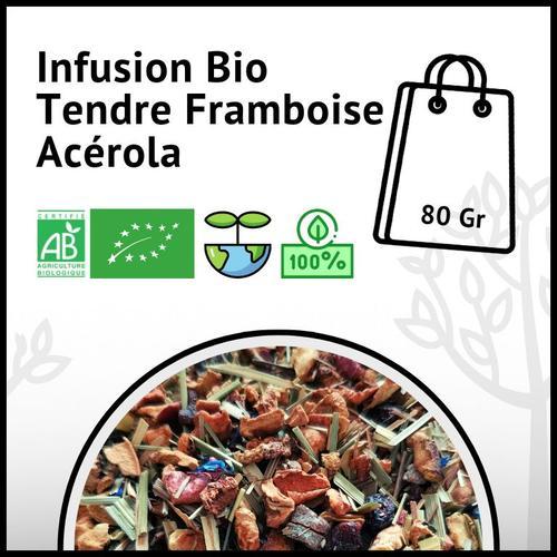 Infusion Bio "Tendre Framboise Acérola"