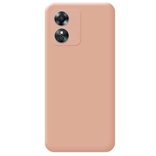 Coque Rose Oppo A17 Silicone Soft Touch