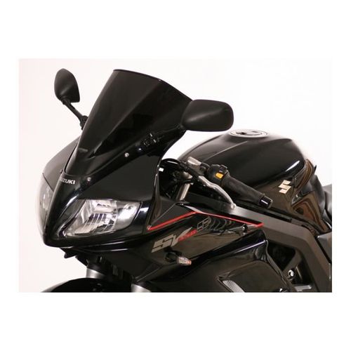 Mra - Bulle Racing Noire Compatible Suzuki Sv 650 S Sv 1000 S 2003-