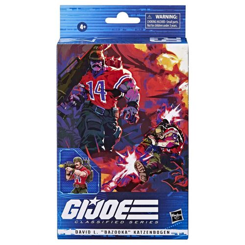 Gi Joe Movie G.I. Joe Classified Series Figurine David L. ""Bazooka"" Katzenbogen