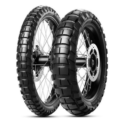 Metzeler KARO4F 120/70R19 60Q - PNEUS - PN TL, M+S, Avant, Radial - Visuel non contractuel