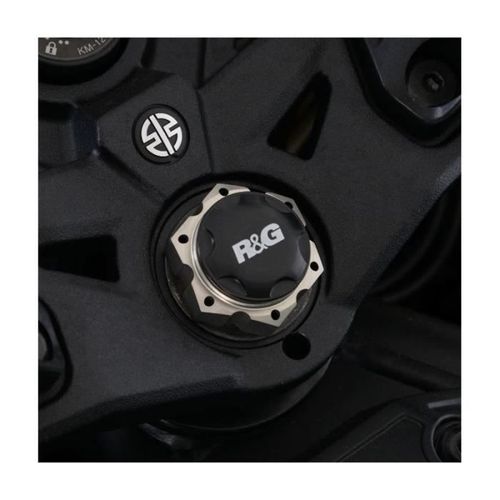 6190005301 - Insert Ecrou De Direction R&g Racing Noir Kawasaki H2 Sx