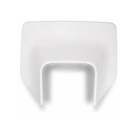 Plaque Numéro Frontale Ufo Husqvarna Blanc