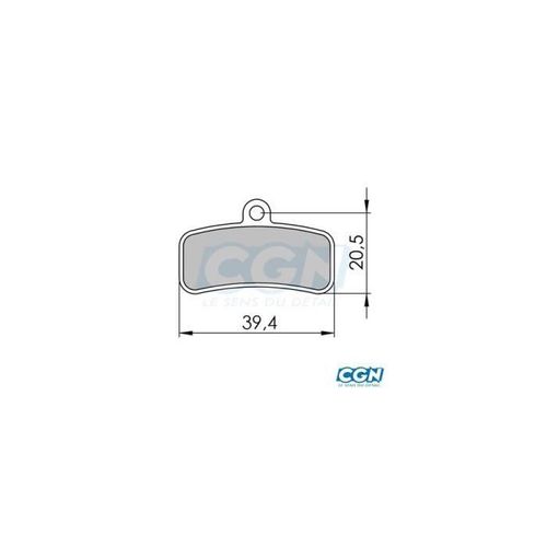 Plaquette Frein Vtt 36 Clarks Exotherm Adapt. Shimano Saint/Zee M640/810/820 (Pr)