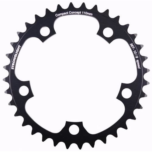 Plateau D110 36 Dents Noir Strong