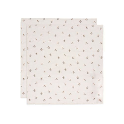 Lot De 2 Langes Gaze De Coton 115 X 115 Cm Nostalgic Ride - Jollein
