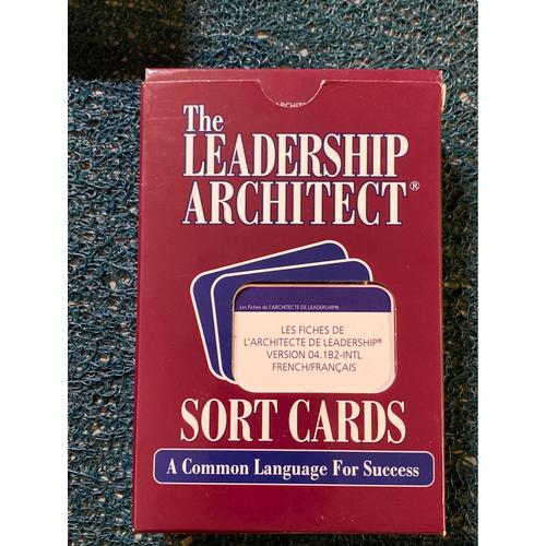 The Leadership Architect Sort Cards Version Française 04.1b2-Intl 