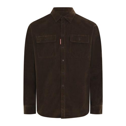 Dsquared2 - Shirts > Casual Shirts - Brown