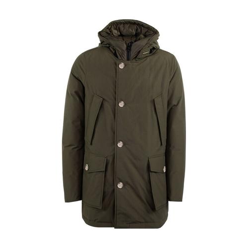 Woolrich - Coats > Parkas - Green