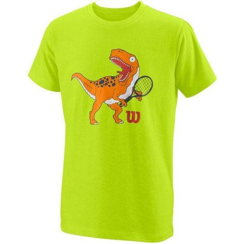 Trex Tech T-Shirt Garçons - Jaune Lemon, Orange