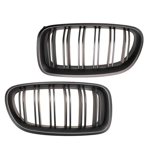 Noir Mat - Grille De Rein Noire Brillante Pour Voiture, Lattes De Tourisme, Grille De Course Pour Bmw Série 5, F10, F11, F18, 520d, 530d, 540i, 2010-2017, Pièce De Rechange