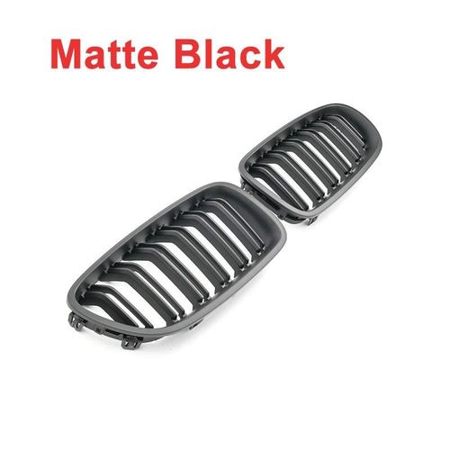 Noir Mat - Grille De Calandre Noire Brillante Pour Bmw F10 F11 520i 525i 530i 535i 2010-2017, Accessoires Auto, 1 Paire