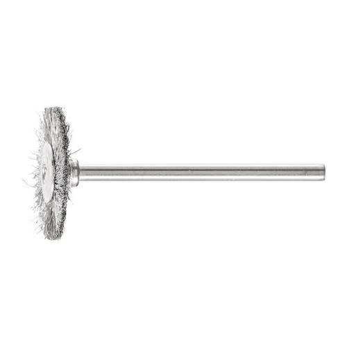 Mini brosse ronde D22xl2xL6 mm VA PFERD (Par 10)