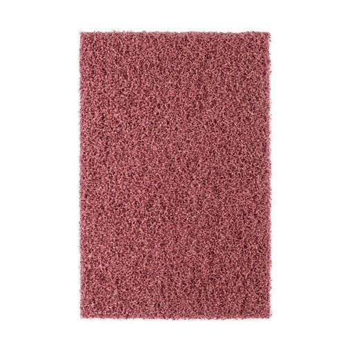 Pad à main POLINOX L224xl154 mm très grossier 80 brun rouge PFERD