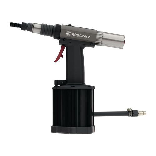 Dispositif d'?crou ? riveter pneumatique RC 6758 Zugkr.24000N Gew.M3-M12 Moyeu 1-7mm RODCRAFT