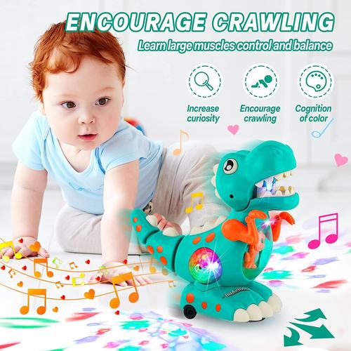 Jouets dinosaures électriques pour enfants de 1, 2, 3, 4, 5 ans, garçons et  filles, jouets qui brillent et marchent, cadeau d'anniversaire et de noël -  AliExpress