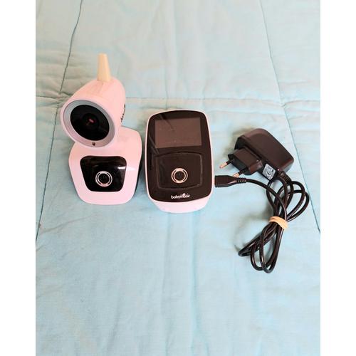 Babymoov Visio Care Iii Caméra Babyphone Bébé Surveillance Sécurité Vision Nocturne Infrarouge Talkie-Walkie Pour Apaiser Bébé - Portée 300m Sur Pile Ou Secteur - Fonction Veilleuse Zoom Vox Audio