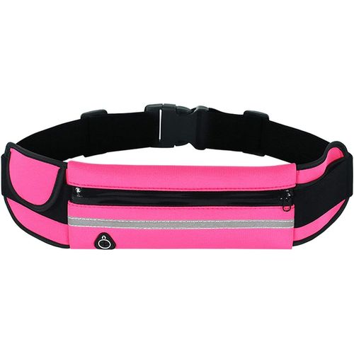 Ceinture Running,Sac Banane De Sport,Ceinture De Course Pour Homme Et Femme,De Course A Pied, Sport, Jogging, Footing, Courir(Rose)