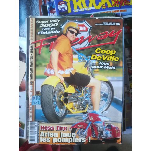 Freeway Magazine 104 De 2000 Softail,Speed Glide,Ness Fire