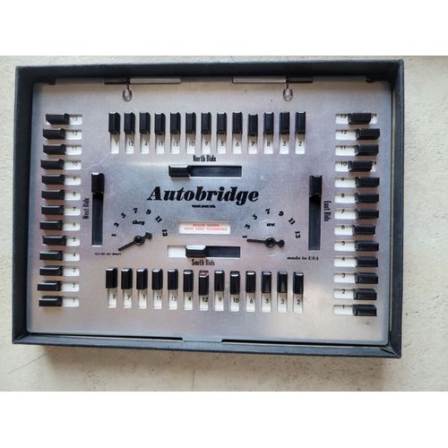 Jeu Ancien Autobridge, Le Plus Extraordinaire Et Le Plus Passionnant Des Jeux Solitaires De Bridge-Contrat.