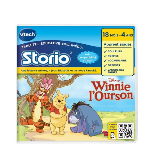 Jeu Storio - Winnie L'ourson