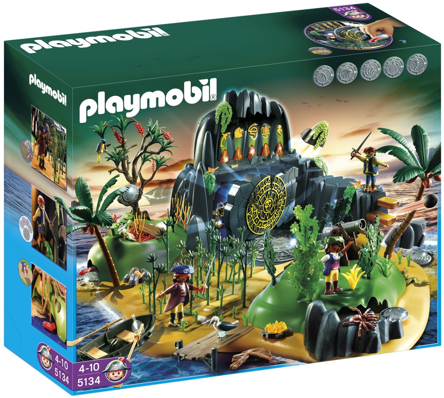 Playmobil 5134 - Ile Myst�rieuse Des Pirates