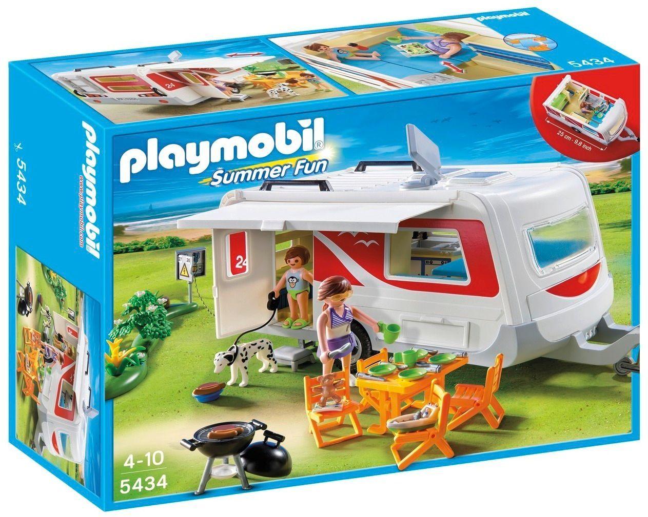 ② Playmobil 5437 - Gardien/voiture de camping — Jouets
