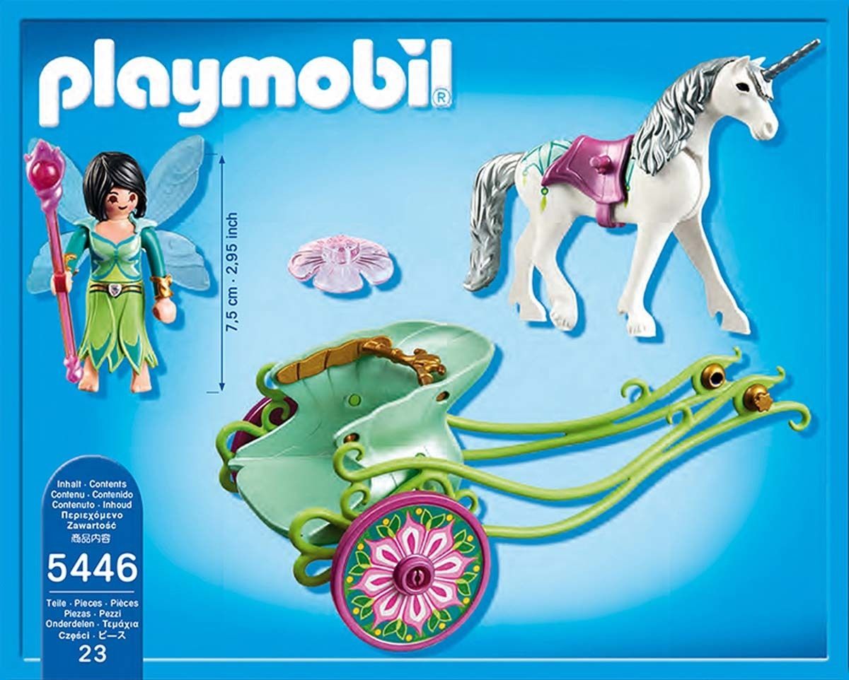 Playmobil 5446 - F�e Papillon Avec Cal�che Et Licorne - 2