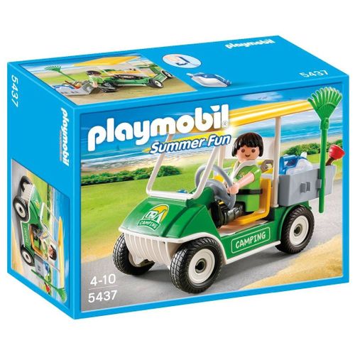 Playmobil 5437 - Gardien Du Camping Et Véhicule