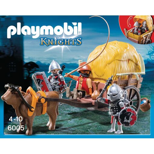 Playmobil 6005 - Chevaliers De L'aigle Et Charrette - 3