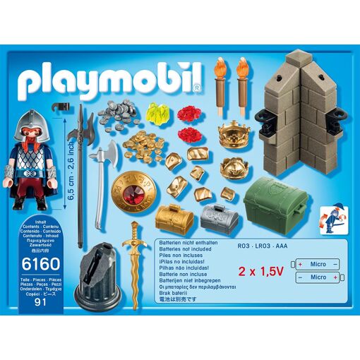 Playmobil Knights 6160 - Gardien Du Tr�sor Royal - 2