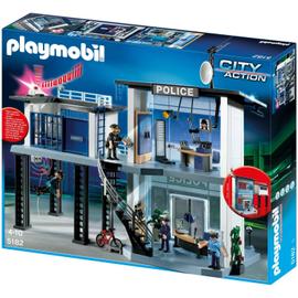 Playmobil City Action 5182 Commissariat de police avec système d'alarme -  Playmobil - Achat & prix