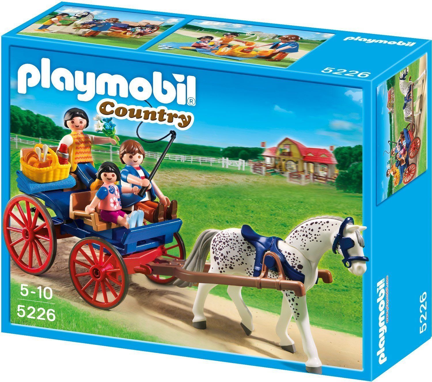 Playmobil 5226 - Cal�che Avec Famille - 2