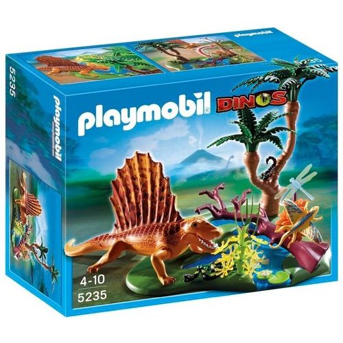Playmobil 5235 - Dimétrodon Avec Végétation