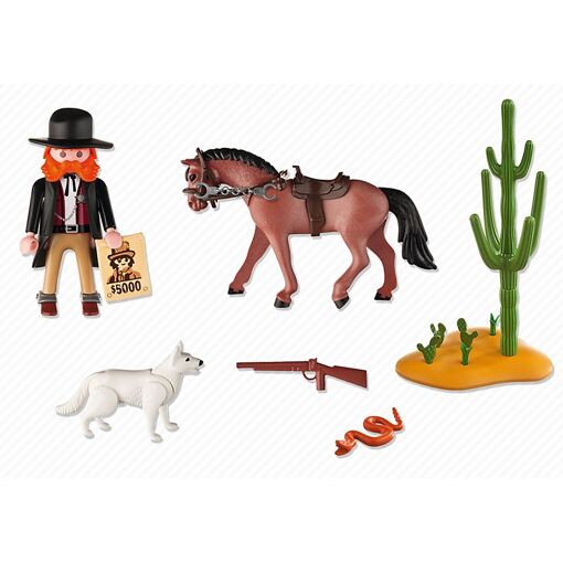 Playmobil 5251 - Sh�rif � Cheval Avec Chien - 4