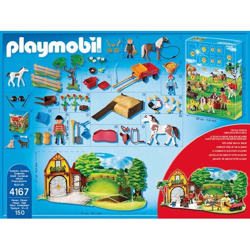 Playmobil 4167 - Calendrier De L'avent - Ferme �questre Avec Surprises In�d... - 3