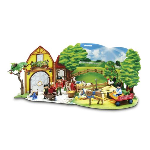 Playmobil 4167 - Calendrier De L'avent - Ferme Équestre Avec Surprises Inéd... - 4