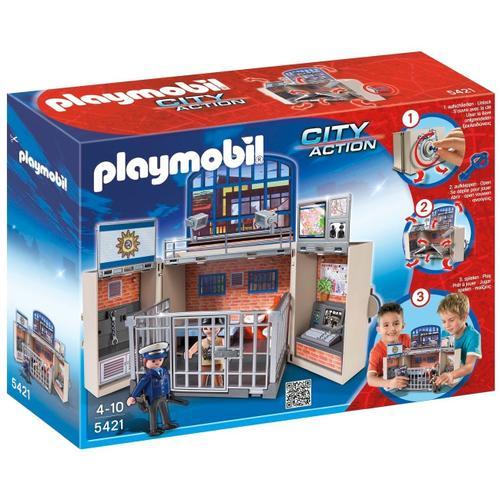 Playmobil 5421 - Coffre - Poste De Police